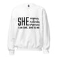 {T-Shirt} She Inspires. She Motivates. She Empowers.
